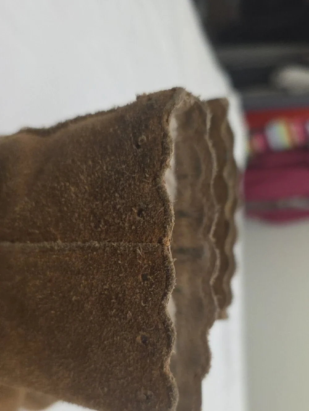 UGG Australia Fame Chestnut Suede Shearling Boots Toddler Size 6